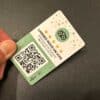 carte nfc tripadvisor en pvc idéale pour récolter des avis clients facilement.
