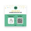 Plaque NFC Tripadvisor en PVC blanc