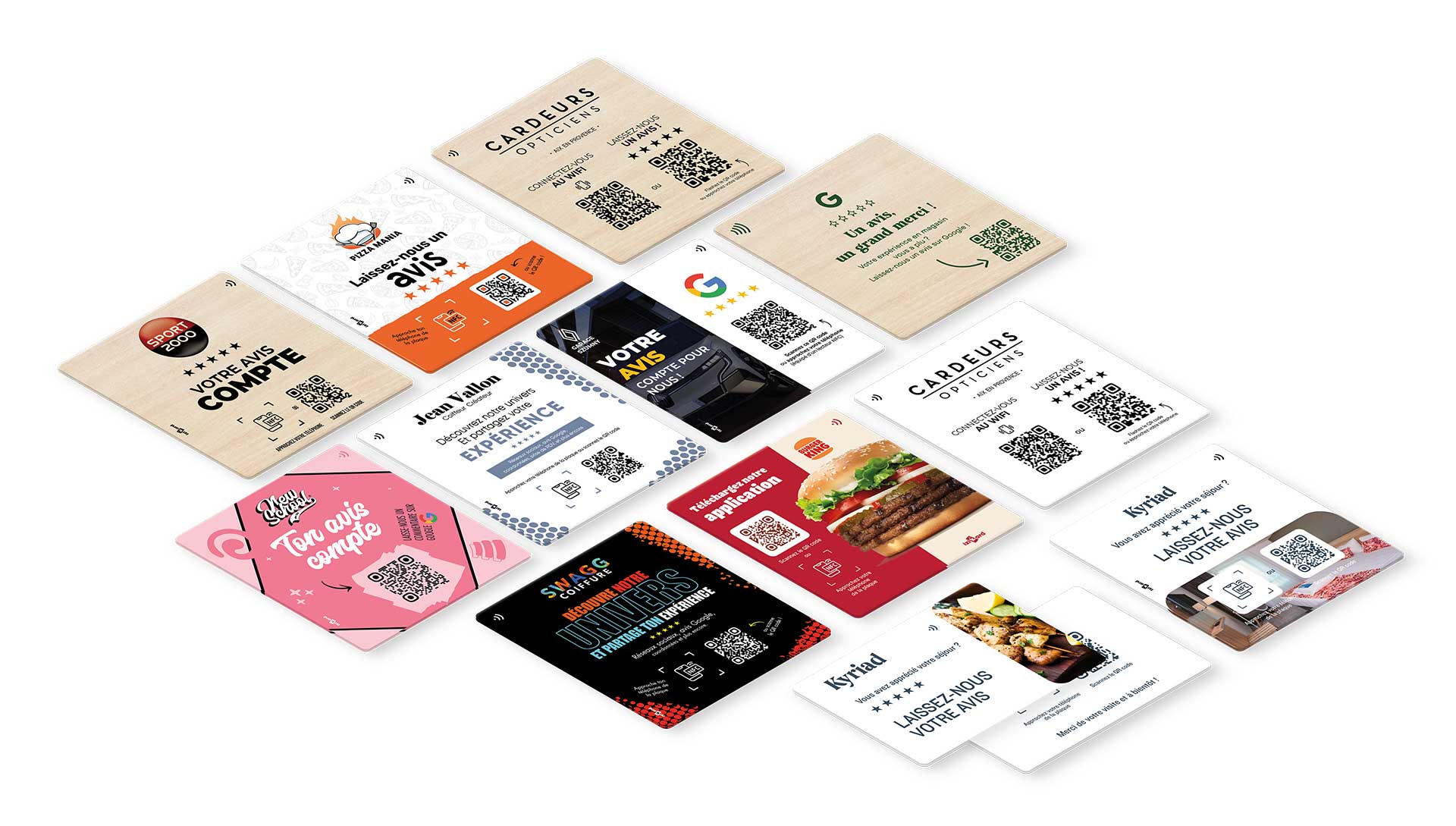 Montage différentes réalisations Izikard