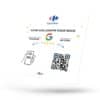 Plaque NFC personnalisée avec Logo pour Supermarché Carrefour