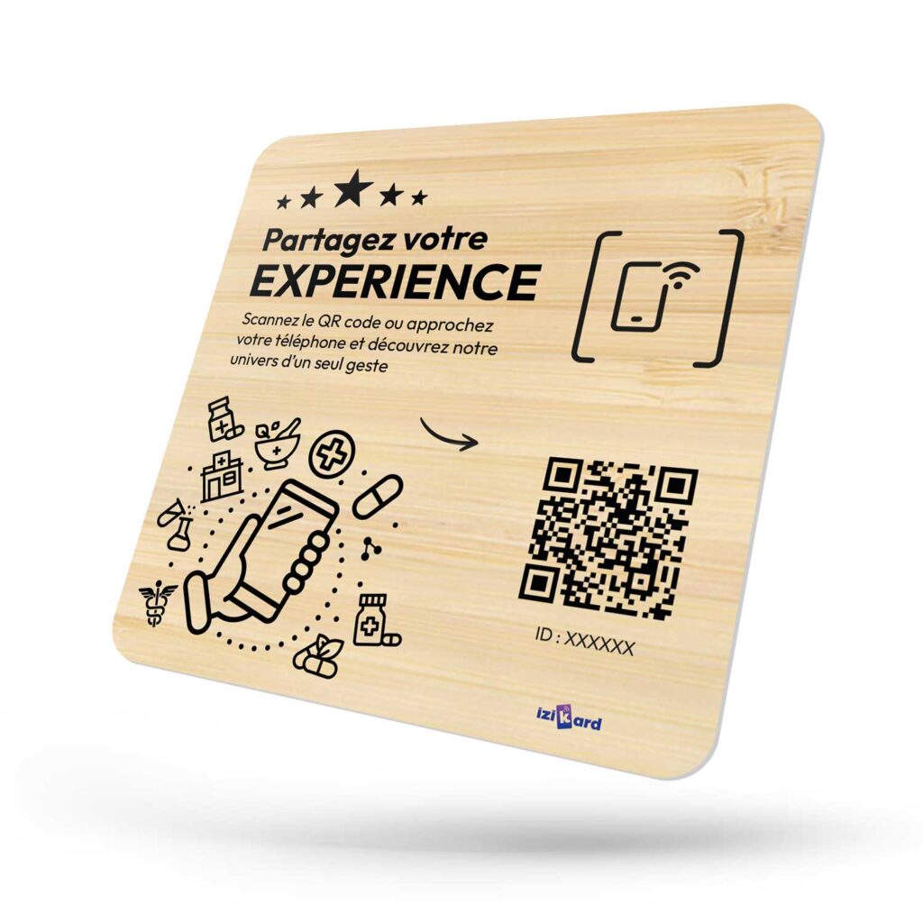 plaque NFC PRO tout-en-un pharmacie