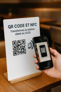 NFC et QR Code pour les PROS