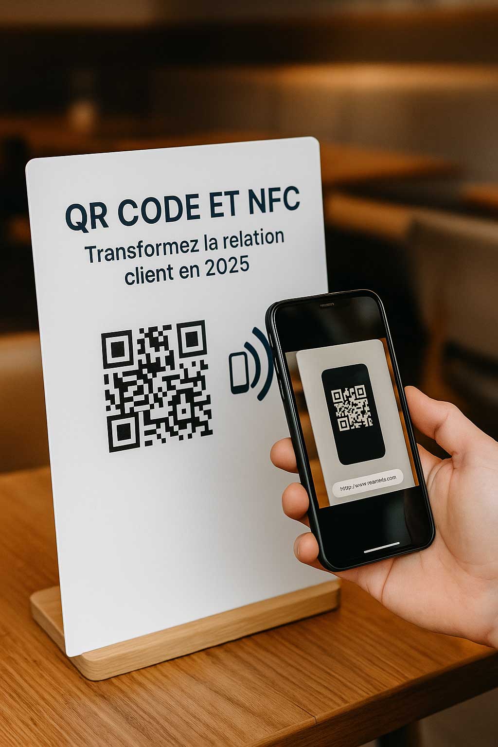 NFC et QR Code pour les PROS