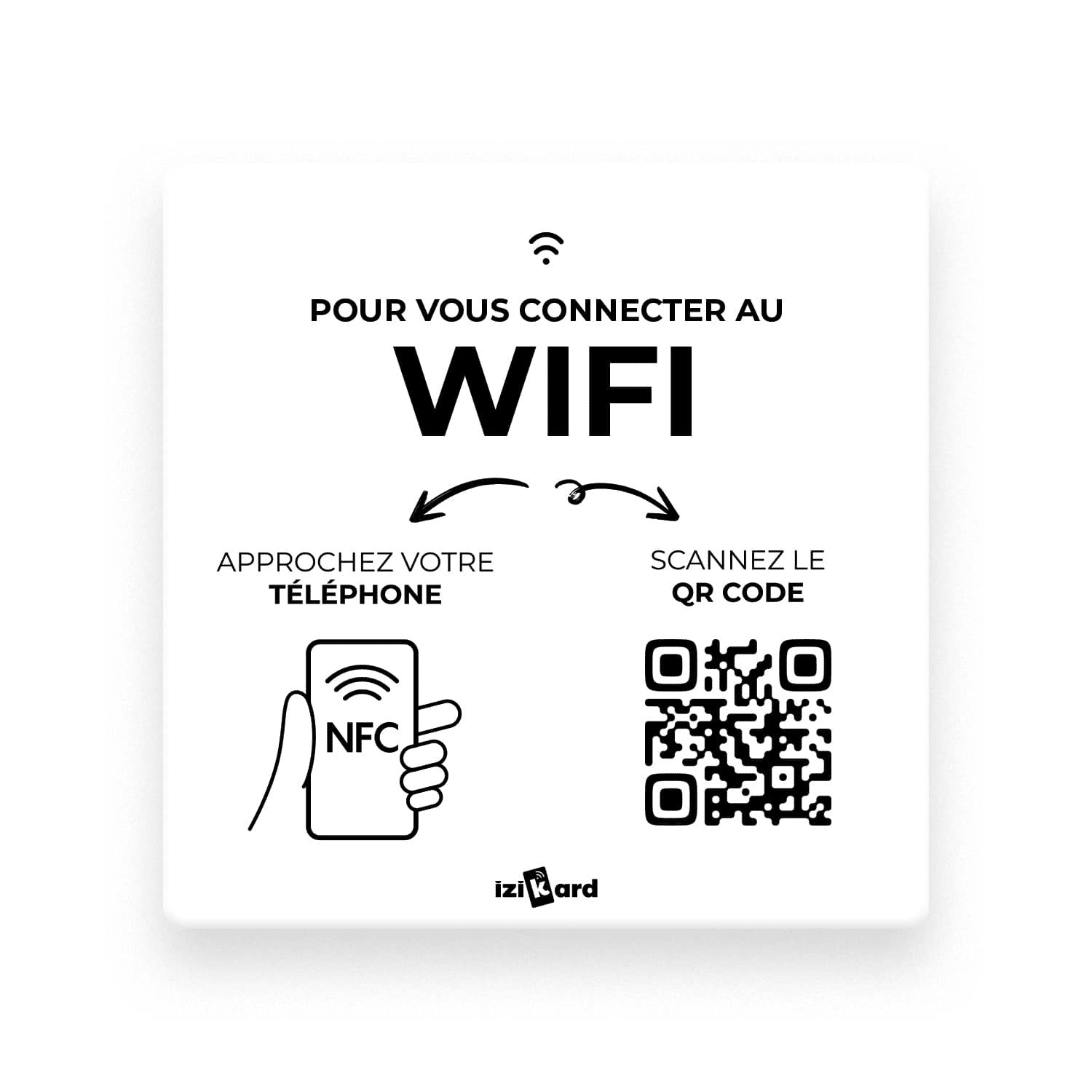 Carte NFC PVC