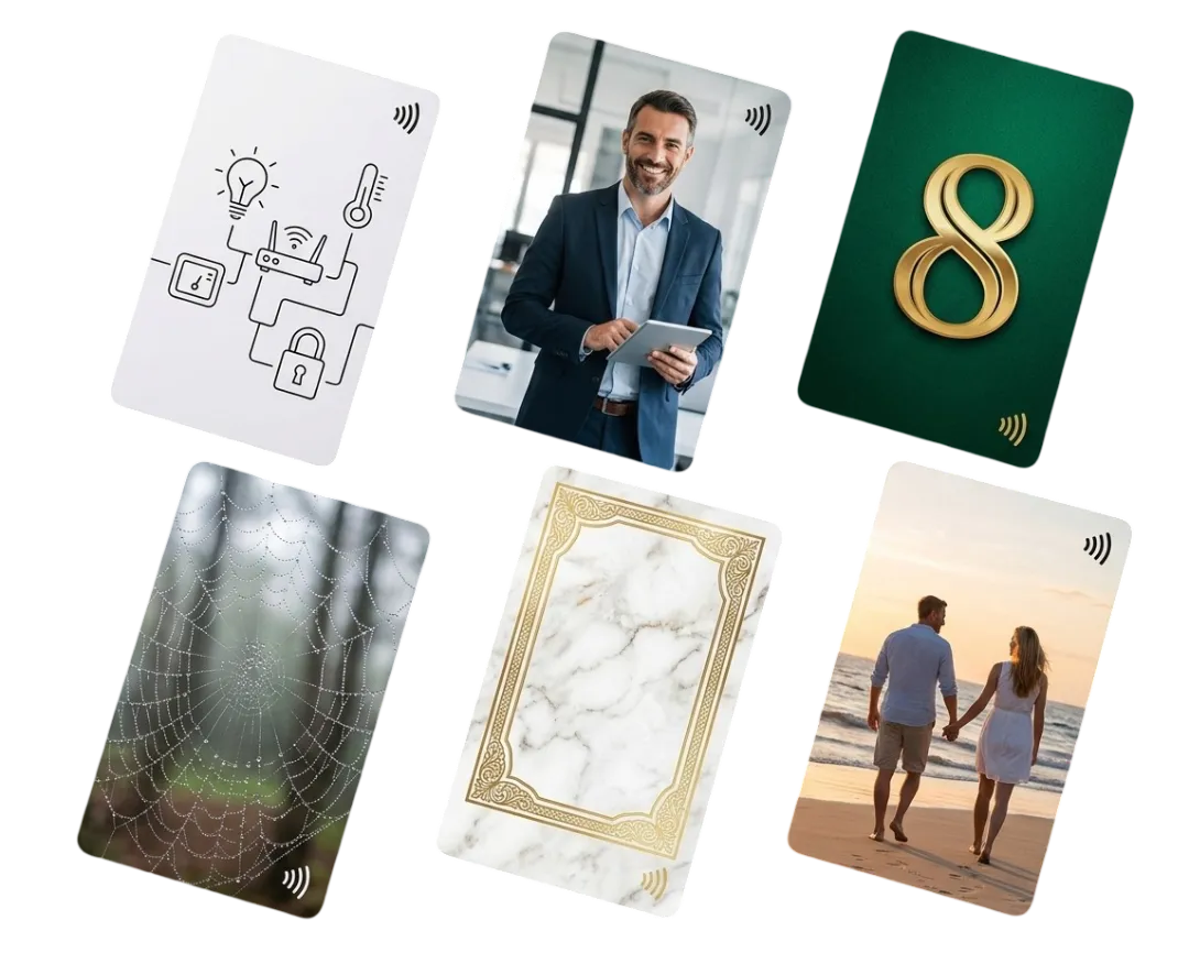 Gamme de cartes RFID personnalisées pour hôtels